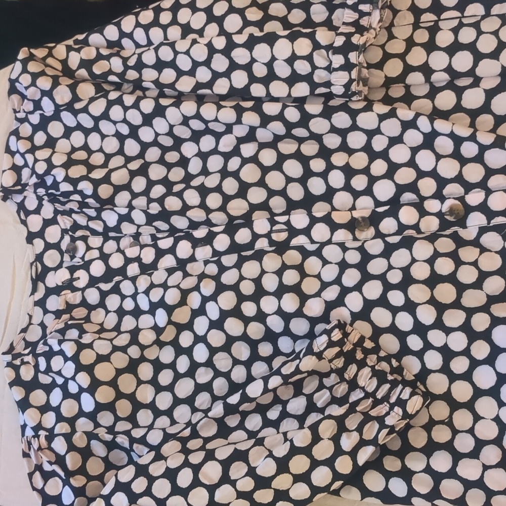 Who What Wear navy/pink smock dress.